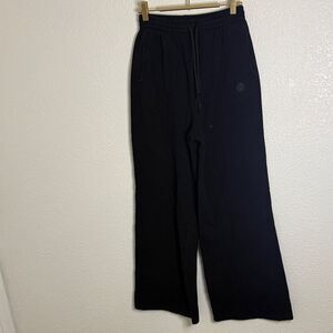 PINK (VS)-Casual Black wide leg sweat Pants- Size XS